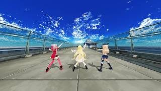 【#hololive mmd】Surges【田中ヒメ HimeTanaka　角巻わため Tsunomaki Watame　鈴木ヒナ HinaSuzuki】#mmdホロライブ #ホロライブmmd