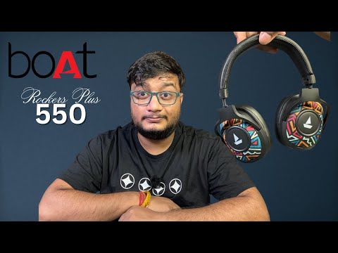Thumbnail for boAt rockerz plus 550 unboxing and review || Best Headphones under 3000?