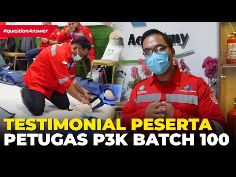 Testimonial Peserta Pelatihan Petugas P3K Batch 100