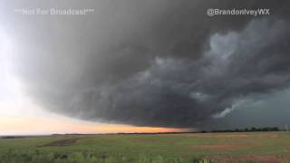 preview picture of video 'August 5th, 2013 Kingman, County, Kansas Straight Line Winds'