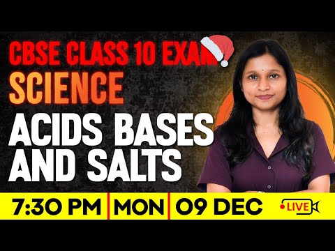 CBSE 10 Science | Acids Bases And salts | Full Chapter | Exam Winner