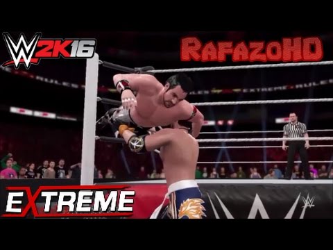 WWE 2K16: EPIC CAW MATCH | Rafazo vs Blake