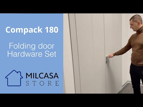 Milcasa Store - Compack 180 Folding Door Hardware Set - video from our clients
