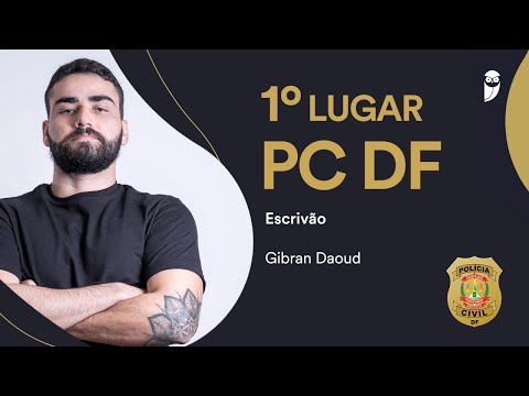 Entrevista: Gibran Daoud, 1º lugar para Escrivão da PC-DF