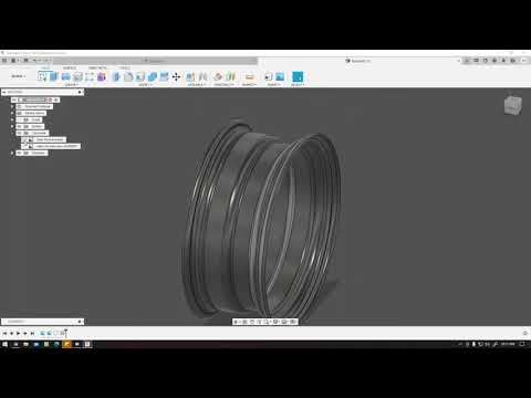 Fusion 360 - Wheel Modeling Tutorial - 1