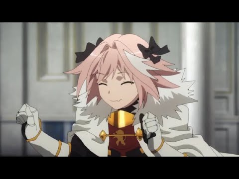 A femboy servant? (Astolfo)