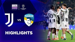 Highlights Juventus Vs Pafos (2-0) di Champions League 25/26, I Bianconeri Optimis Melaju Playoff!