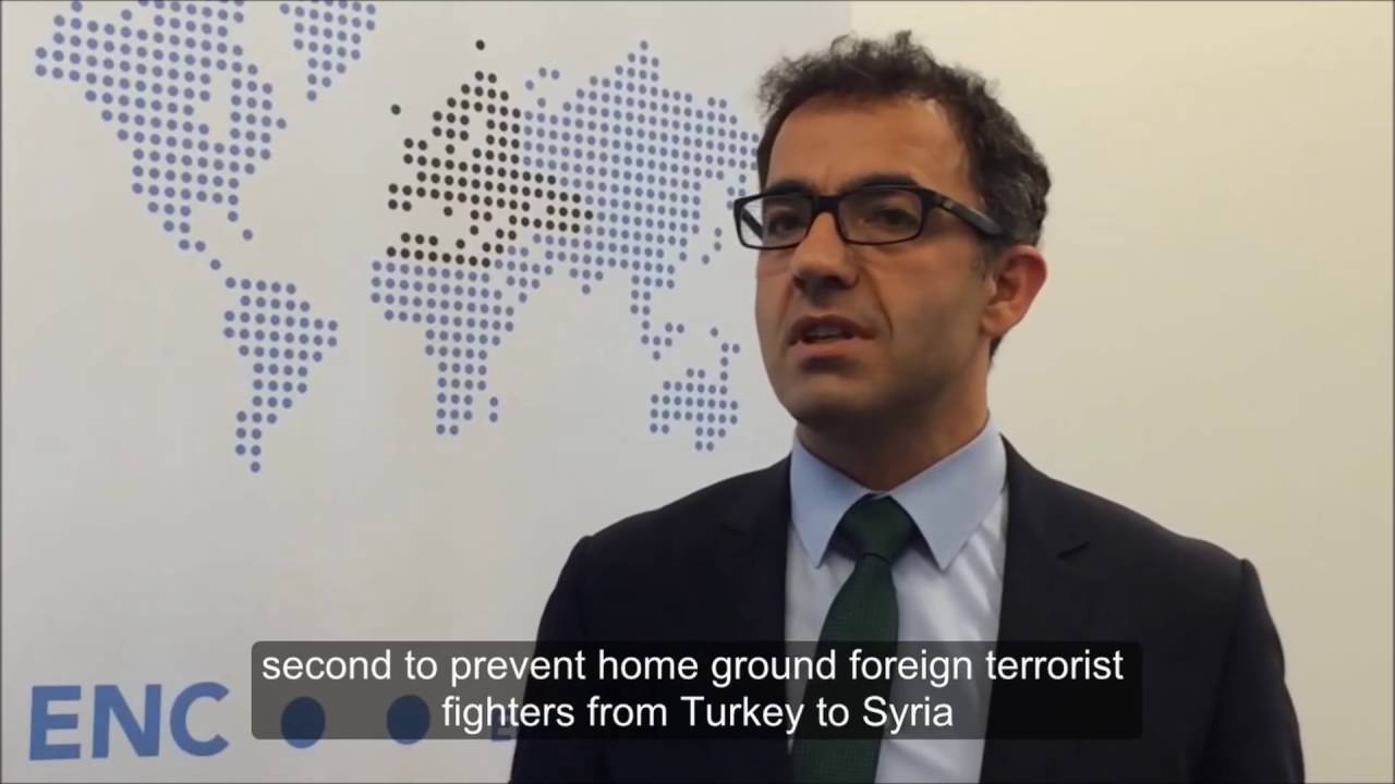 Haldun Yalçınkaya at the ENC-ORSAM event on Counter-Terrorism 09.06.2016