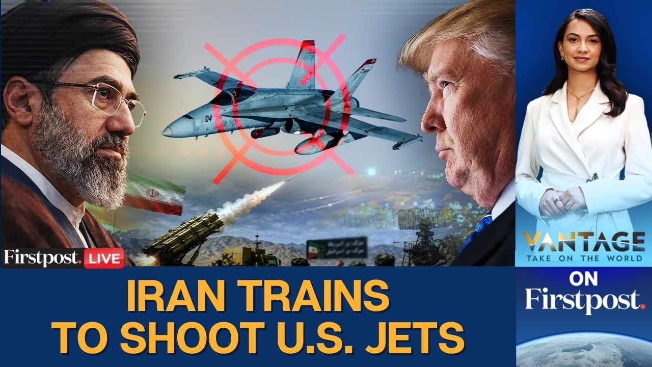 US vs Iran LIVE: Iran Trains Fighters With Missiles to Shoot Down Trump's Jets | Vantage