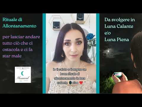 🌗 Rituale Lunare di Allontanamento sotto la Luna Calante e la Luna Piena🌕