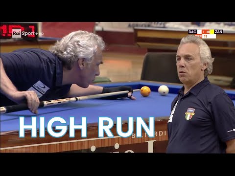 High Runnigs M.Zanetti F.Caudron 3 Cushion Billiards 11~7 11 10 당구 3c