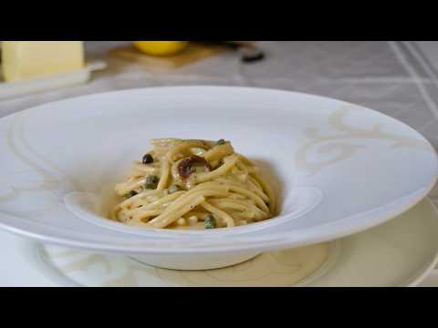 Spaghetti con Burro e Alici