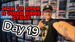 DAY 19 - Opening A Retro Video Game Store