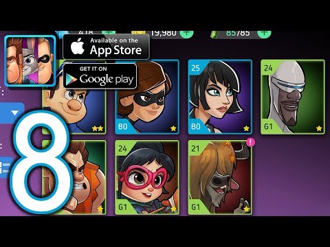 Disney Heroes Battle Mode Android iOS Walkthrough - Part 8 - CH2 ELITE, Ch4 Buried Line