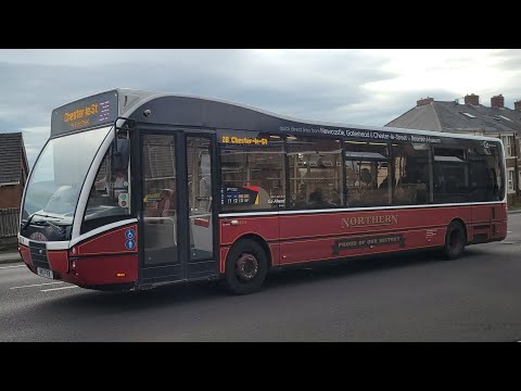 GNE 28 to Chester Le Street - Go North East 8319 - NK11 FXB