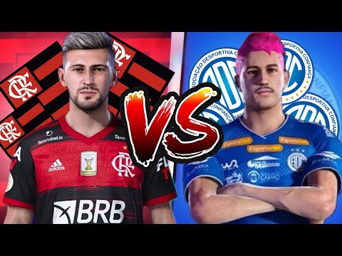 RUMO AO ESTRELATO PES 2021 TEMP 2 EP 26 - 🔴 Flamengo 🆚 Confiança 🔵
