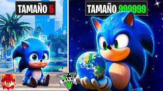 Mejorando a SONIC LA PELICULA GIGANTE en GTA 5 !! (Sonic Movie mod)