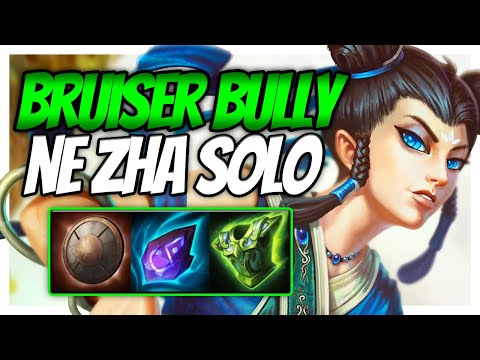 BRUISER BUILD NE ZHA IS BROKEN! - Smite Ranked Season 10 Ne Zha solo