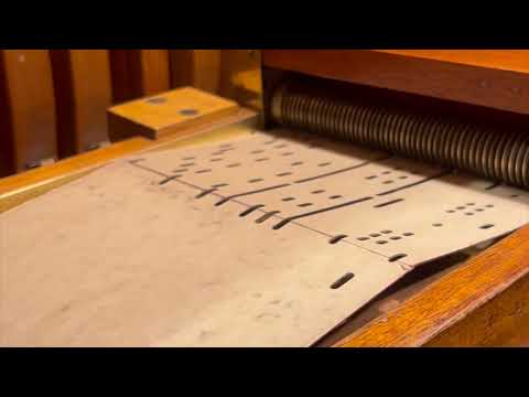 Happy Christmas War Is Over by John Lennon on a mechanical organ