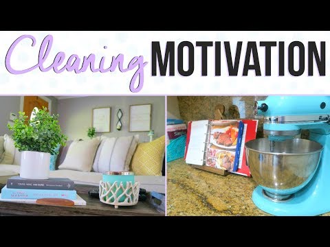 CLEANING MOTIVATION | CLEAN WITH ME | 7 TIPS TO GET MOTIVATED TO CLEAN | Page Danielle Video