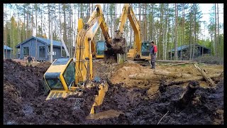 I drowned a tractor in Russia St. Petersburg 2024