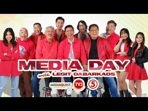 LIVE Kauna-unahang mediacon ng #TVJ at iba pang #LegitDabarkads sa bago nilang tahanan sa TV5