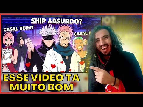 TIPOS DE CASAIS DE ANIME (ANIMAÇÃO PARÓDIA) - Leozin REACT