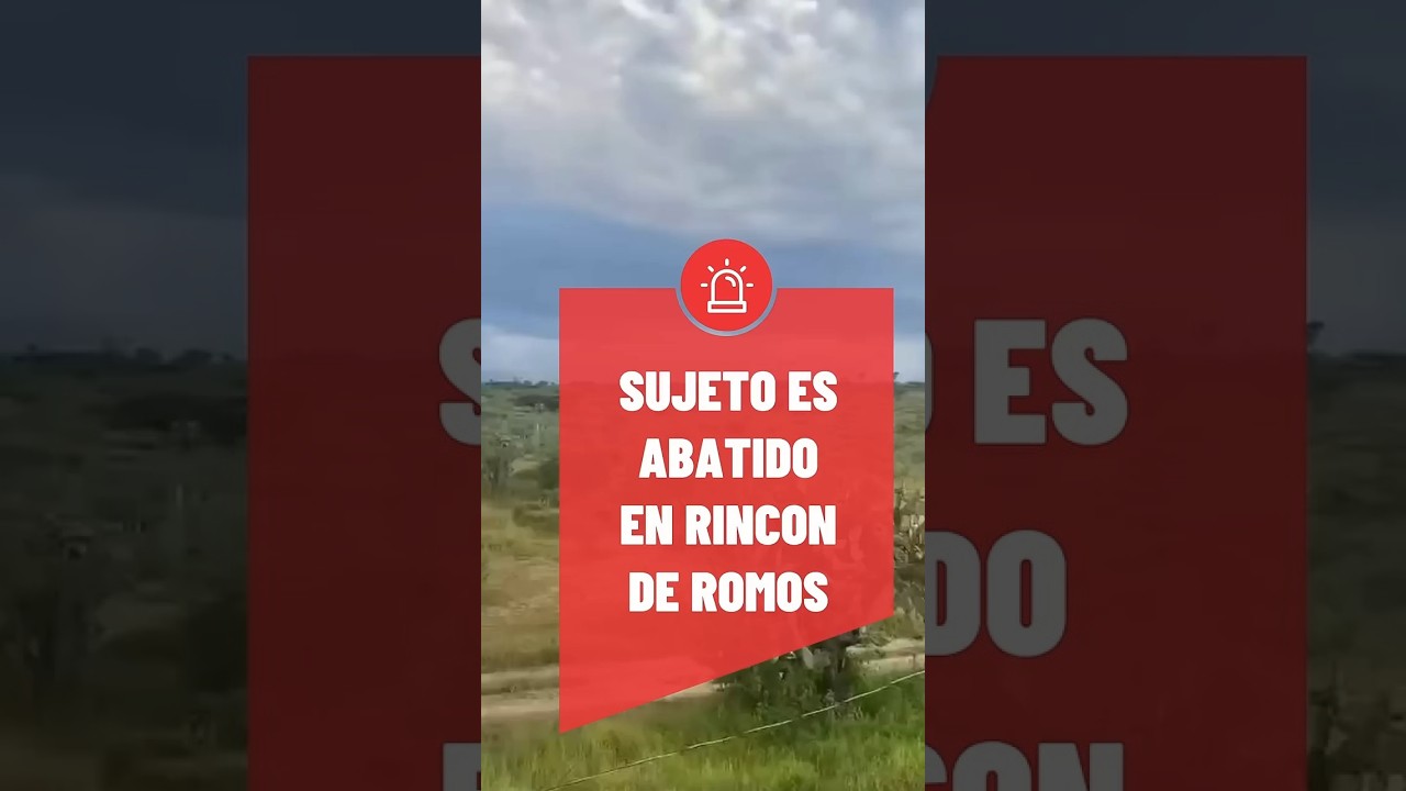 POLICIAS AB4T3N A SUJETO EN RINCON DE ROMOS