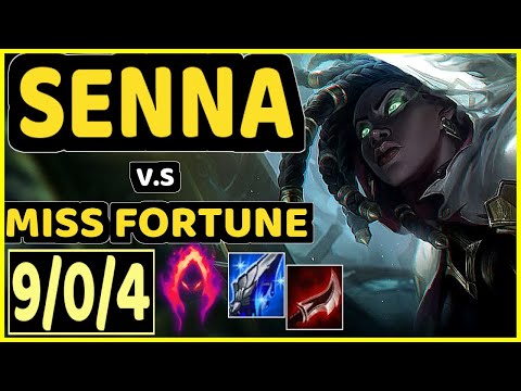 RULER (SENNA) vs MISS FORTUNE - 9/0/4 KDA BOTTOM ADC CHALLENGER GAMEPLAY - KR