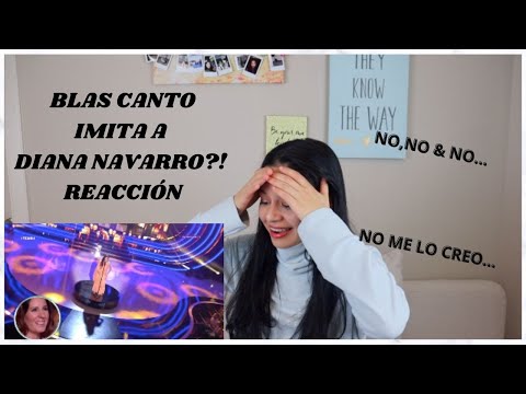 BLAS CANTÓ imita a DIANA NAVARRO Tu Cara me suena