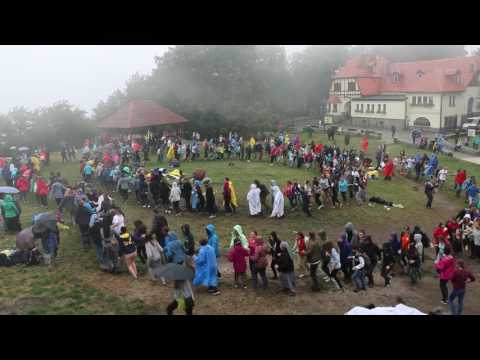 Taniec belgijski na Spotkaniu Młodych na Ślęży - robi wrażenie!