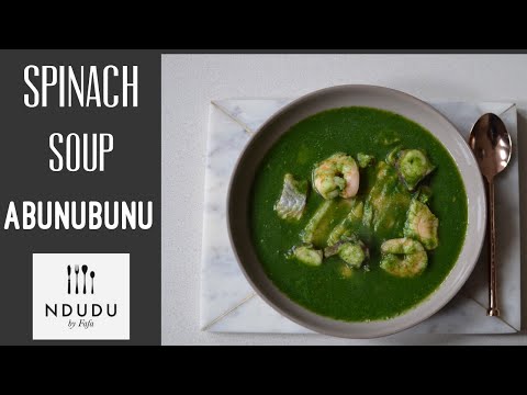TASTIEST SPINACH & SEAFOOD SOUP RECIPE (ABUNUBUNU FROM GHANA)