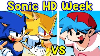 Friday Night Funkin VS Sonic HD FULL WEEK + Cutsce