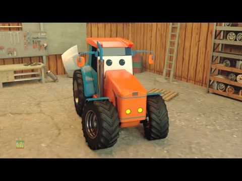 trattore per bambini | usi del trattore | veicoli per bambini | bambini trasportano video | Tractor