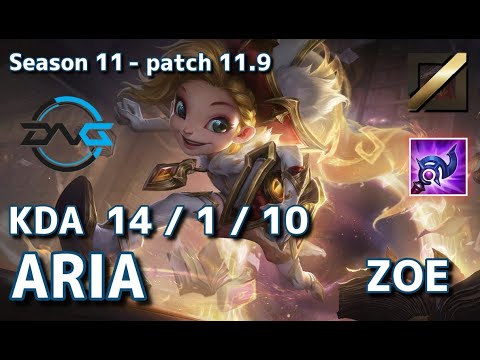 【EUWサーバー/M1/Duo Evi】DFM Aria ゾーイ(Zoe) VS ツイステッドフェイト(Twisted Fate) MID- Patch11.9 EUW Ranked【LoL/MSI】
