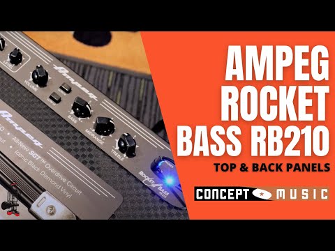 Ampeg Rocket Bass RB210 - Top and Back Panels | Concept Music