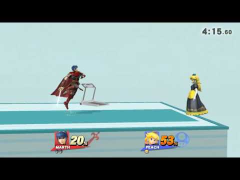 【SSB4】 - END (Marth) vs. jetobserve (Peach)