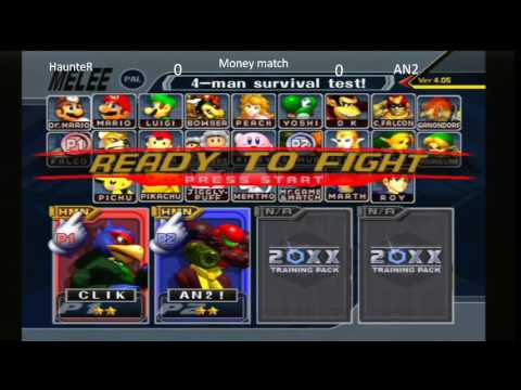 Christmas Carnage '16 - HaunteR (Falco) vs An2 (Samus) Melee Money Match