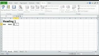 Download the video "How to Do Excel Headings : Basics of Microsoft Excel"