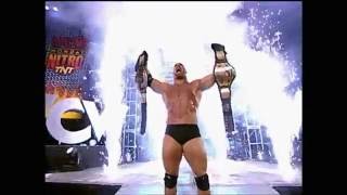 Goldberg defeats Hollywood Hogan CRAZY Goldberg chants - WCW HD