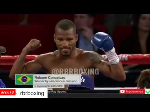 Robson Conceição ganha sexta luta e segue invicto no Boxe profissional - Myx 10