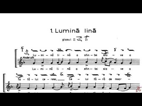 Lumină lină glas 2, Vecernierul Uniformizat