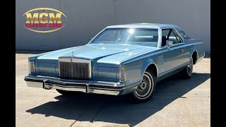 Video Thumbnail for 1979 Lincoln Continental