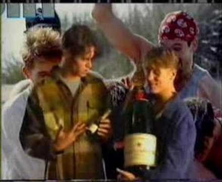 Take That- Howard Donald & Mark Owen Funny Champagne Bottle
