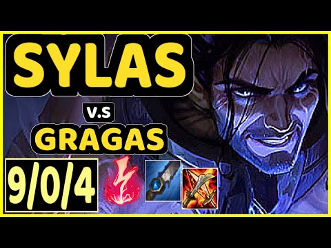 SELFMADE (SYLAS) vs GRAGAS - 9/0/4 KDA JUNGLE CHALLENGER GAMEPLAY - EUW