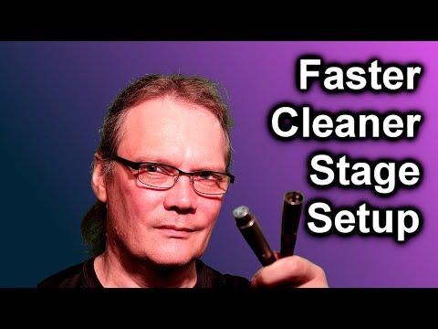 Stage Setup Hacks: How to Cut Your Setup and Teardown Time in Half