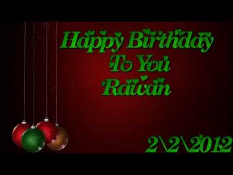 Happy Birthday To You Rawan