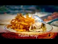 Aladdin Mediterranean Restaurant: Falafel Wrap - John Mangiapane Jr. Aladdin Mediterranean Restaurant: Falafel Wrap