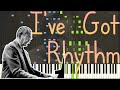 Ralph Sutton plays George Gershwin's I've Got Rhythm 1953 (Fast Stride Piano Synthesia)