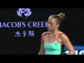 Belinda Bencic V Kateryna Bondarenko Highlights 3R Australian Open 2016